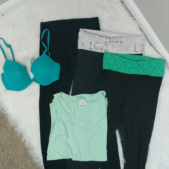 PINK Victoria's Secret Pants - PINK Victoria Secret clothing leggings bundle XS
